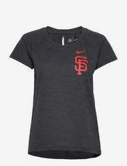 SFG Nike Summer Breeze Short Sleeve Fashion Top - BLACK HEATHER