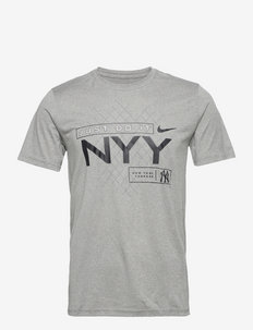 New York Yankees Nike JDI Legend T-Shirt - krótki rękaw - dark grey heather