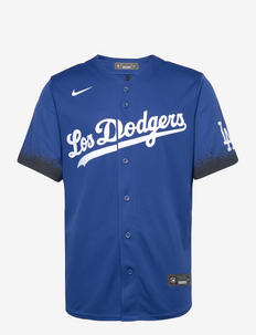 LA Dodgers Official Replica Jersey - Dodgers City Connect - t-krekli ar īsām piedurknēm - deep royal blue