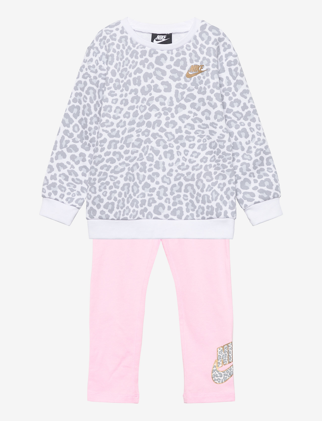 Nike Nkg Fleece Crew \u0026 Legging Set 