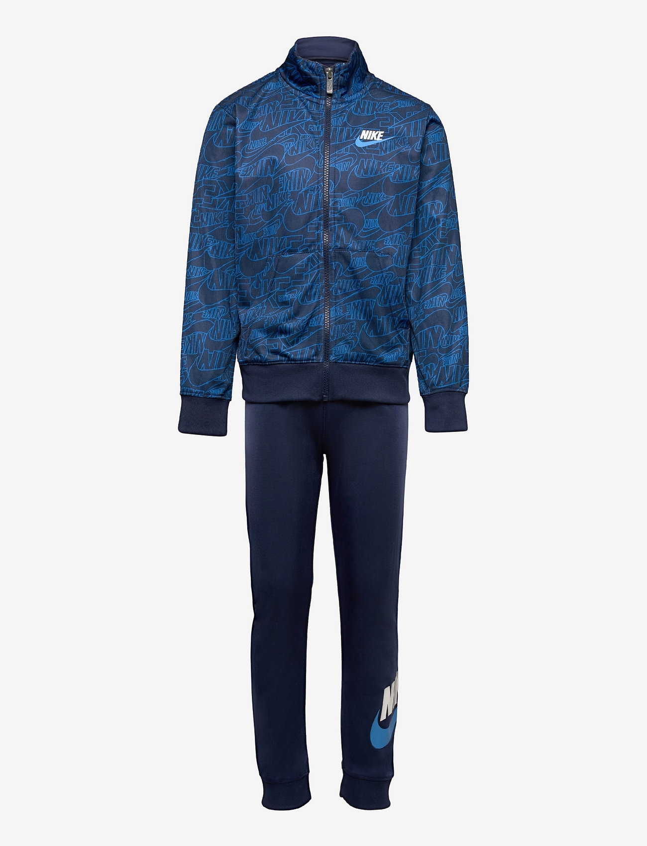Nike - B NSW NIKE READ AOP TRICOT SET - tracksuits & 2-piece sets - midnight navy - 0
