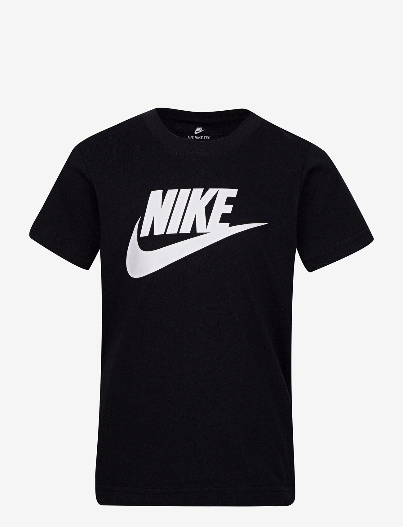 Nike - NKB NIKE FUTURA SS TEE - pattern short-sleeved t-shirt - black - 0