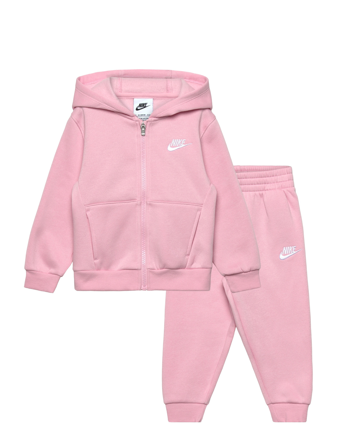 NIKE F8-Fleece Hose Set Pink - 110/116 - Kinder