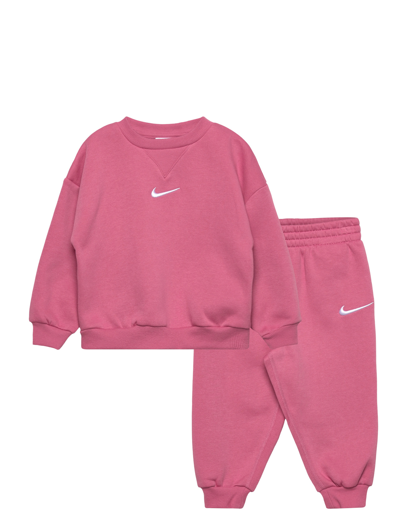 NIKE F8-Fleece Hose Set Pink - 104/110 - Kinder