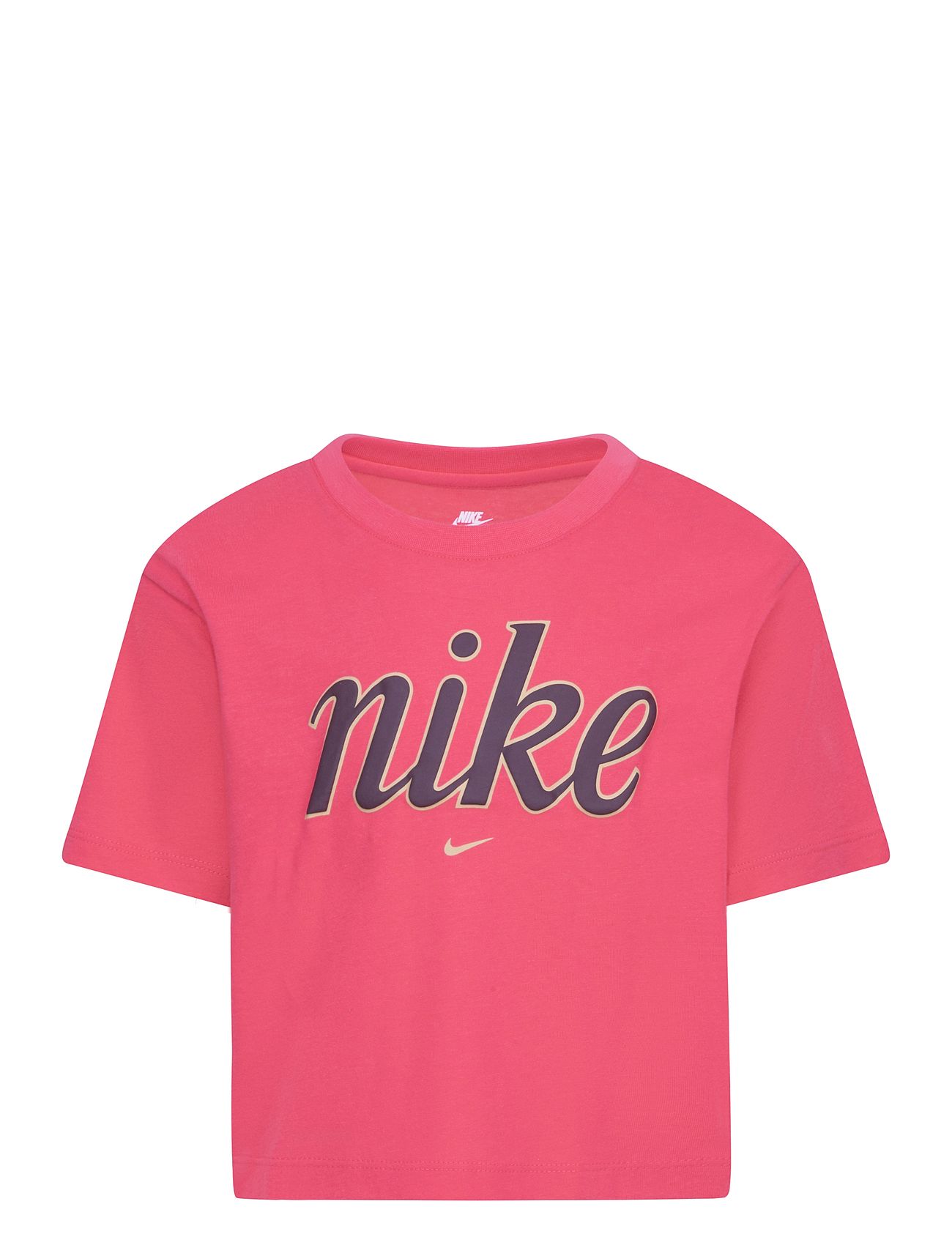 Nike Star Boxy Tee Tops T-Kortærmet Skjorte Pink Nike