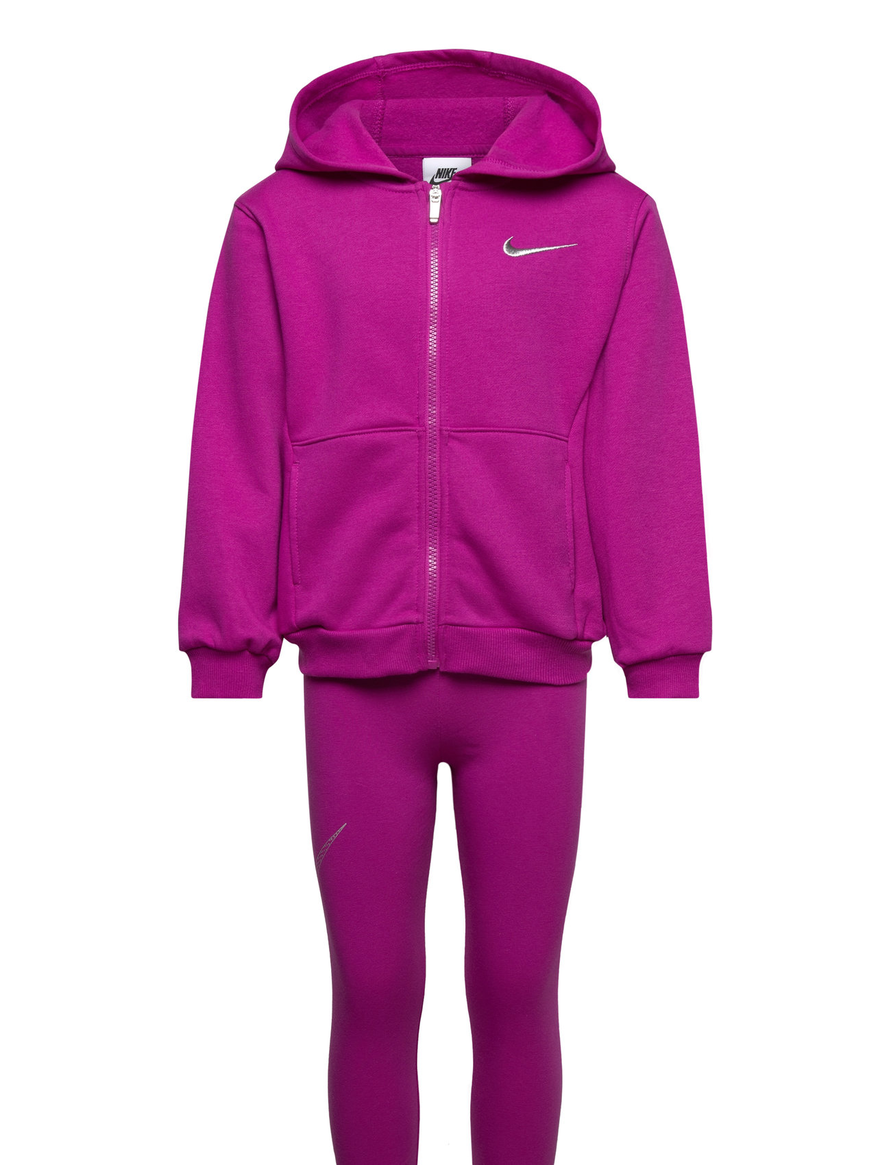 Nike Shine Hoodie And Leggings Set Purple Nike