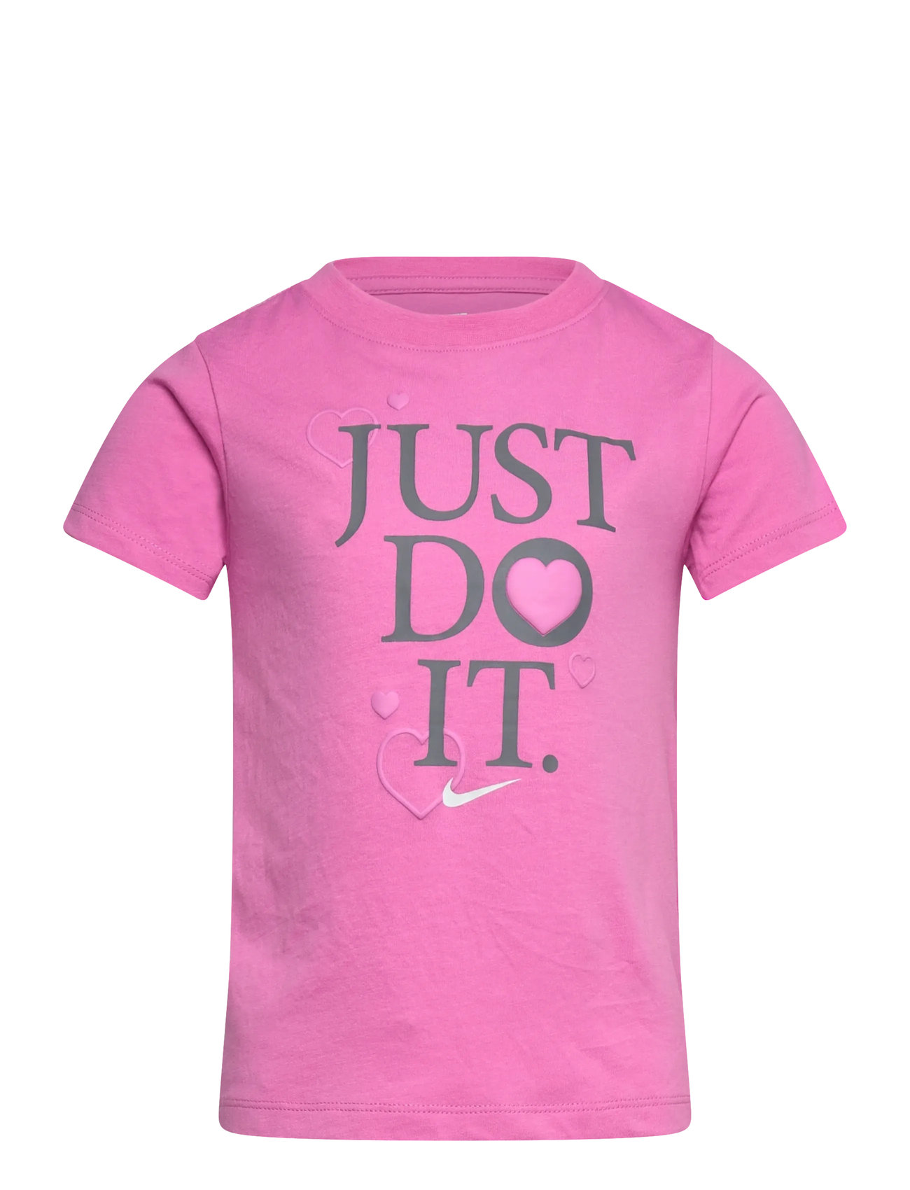 NIKE Te-S/S Tee Pink - 110/116 - Kinder