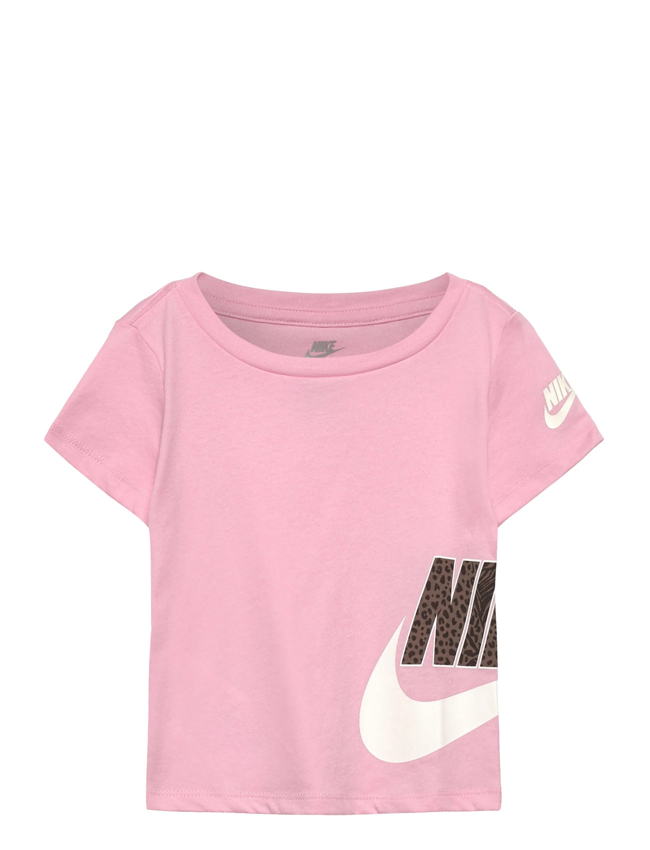NIKE Te-S/S Tee Pink - 104/110 - Kinder