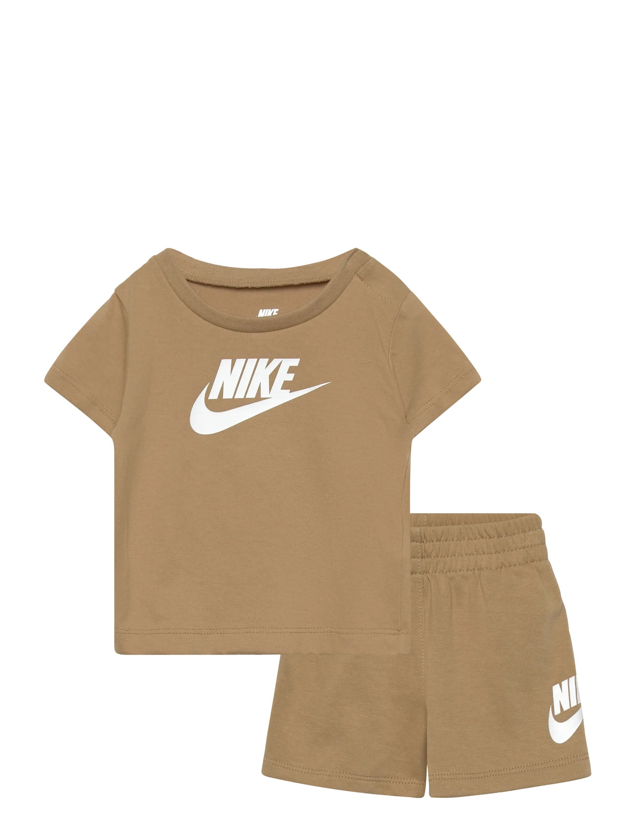 NIKE Ks-Knit Kurz Set Beige - 56/62CM