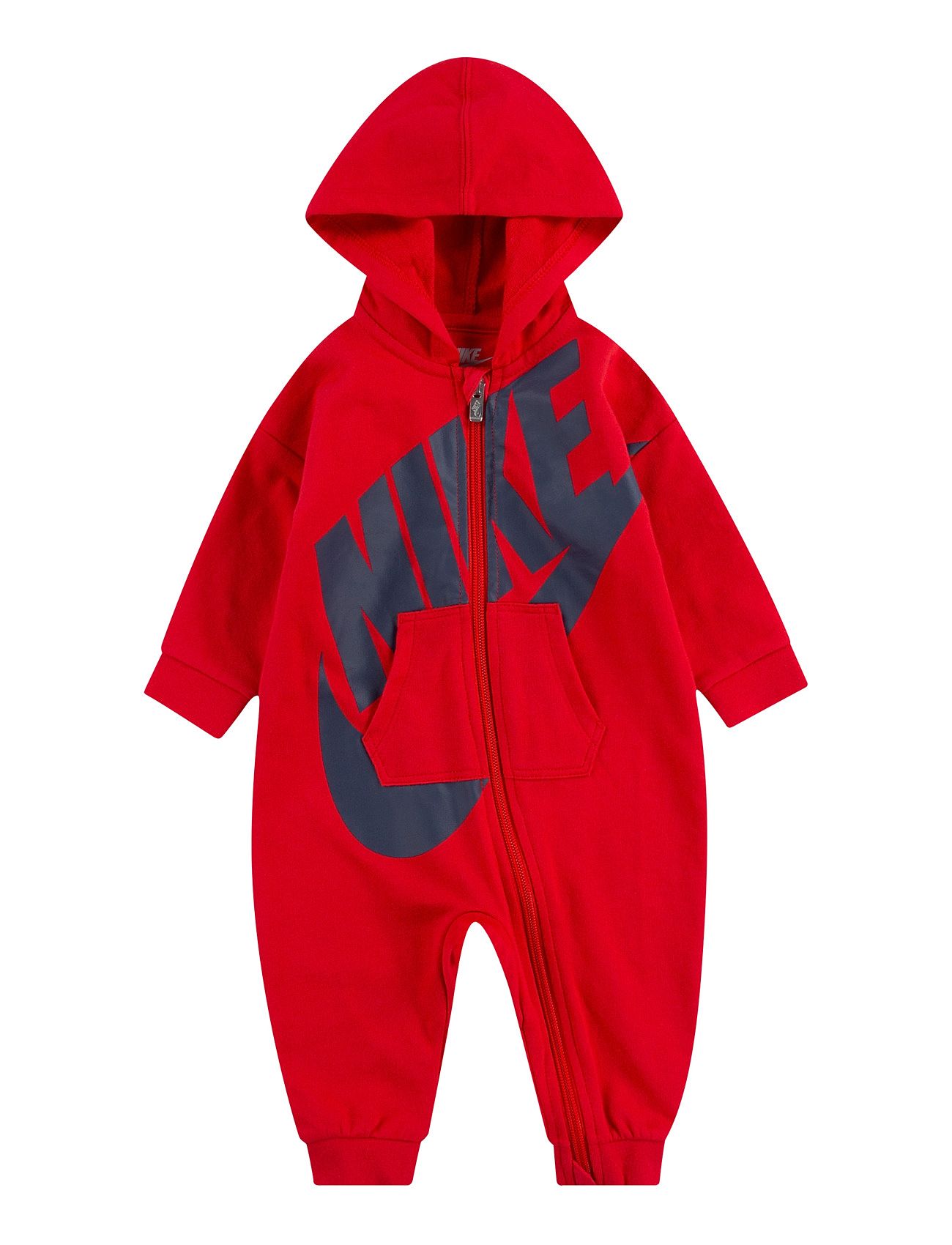 Nkn All Day Play Coverall Langærmet Body Red Nike