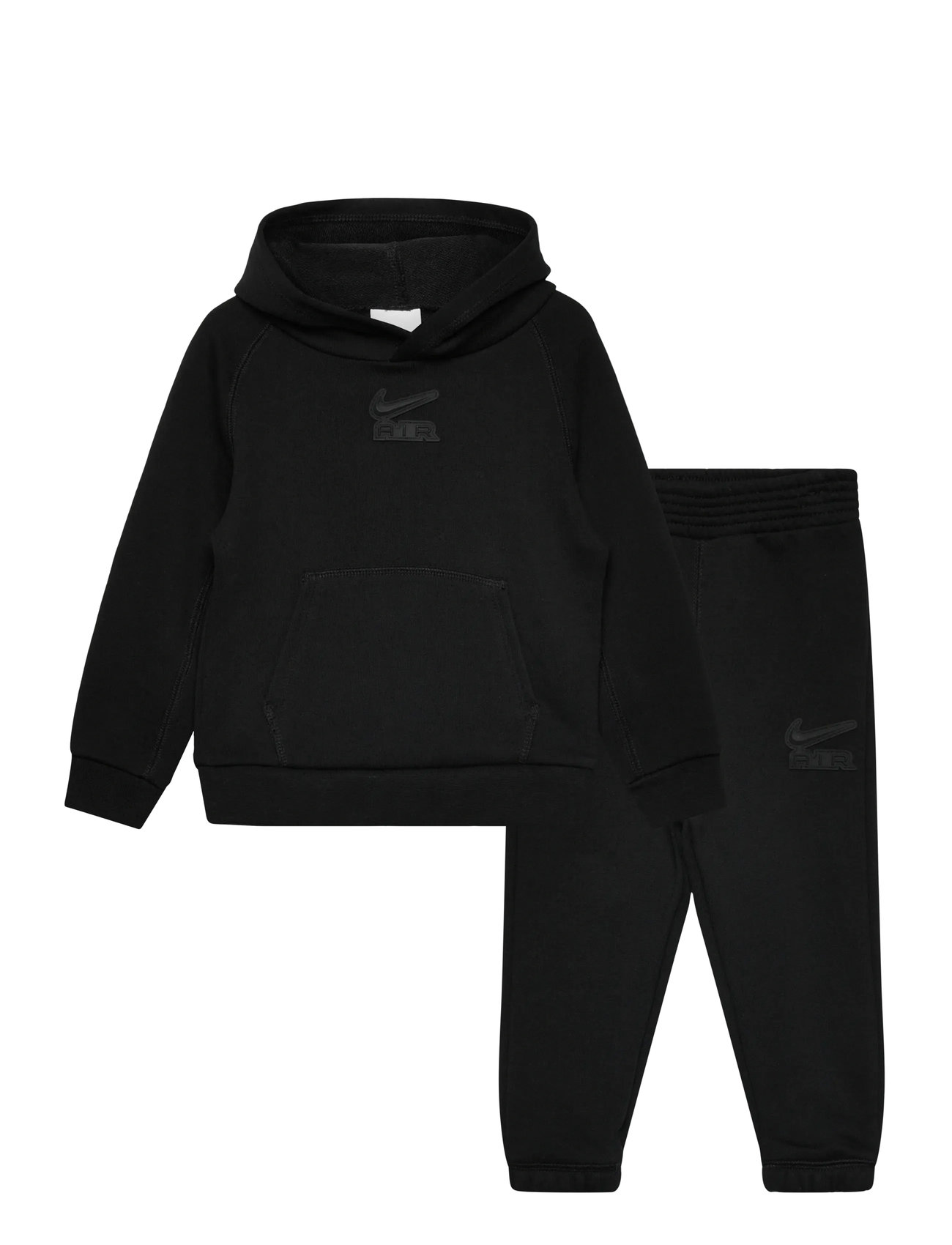 NIKE T8-French Terry Hose Set Schwarz - 86/92CM - Kinder