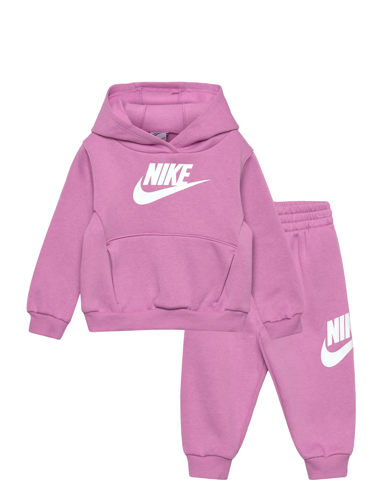 NIKE Nkn Club Fleece Set Pink - 80/86CM - Kinder