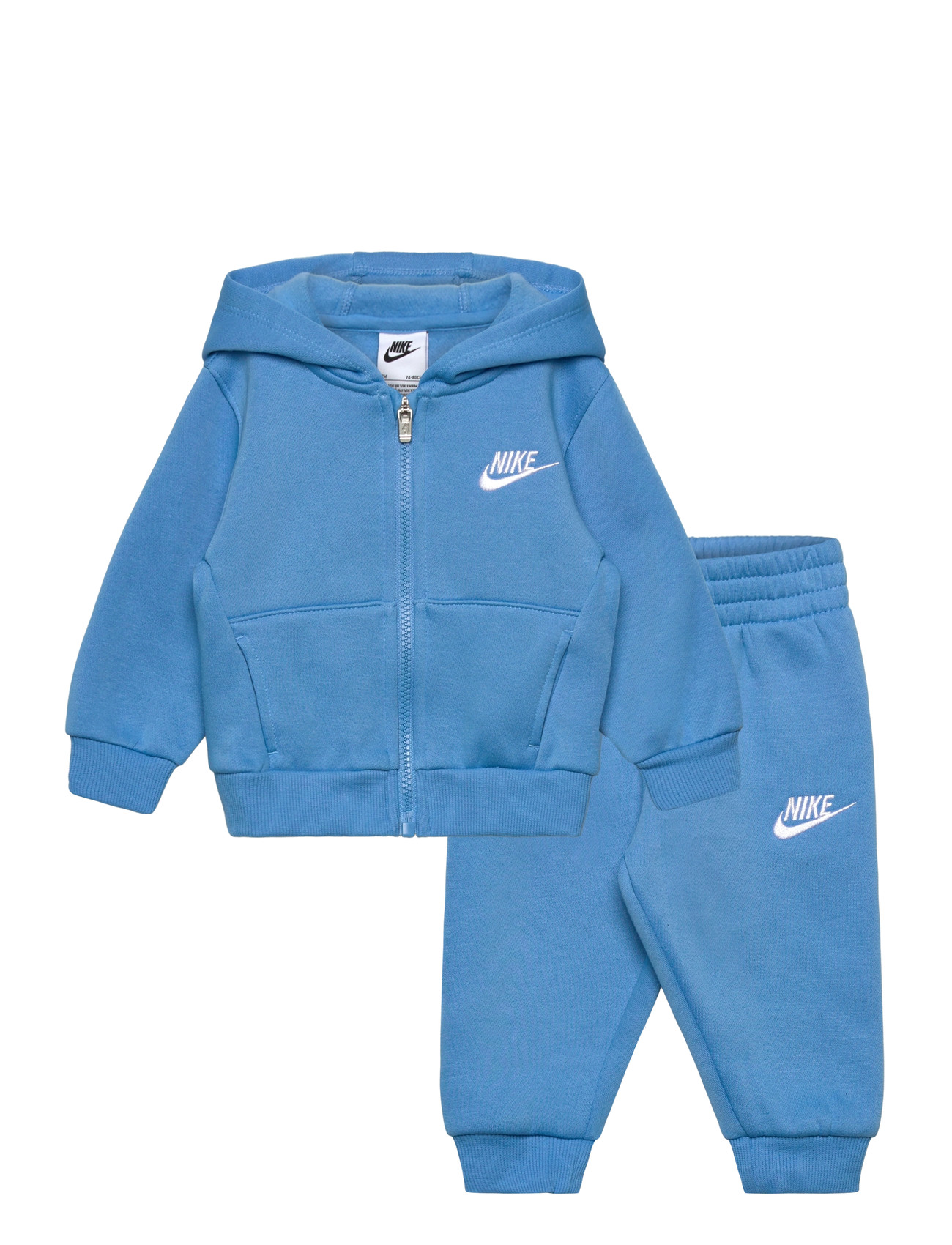NIKE Nike Full-Zip Club Set Blau - 80/86CM - Kinder