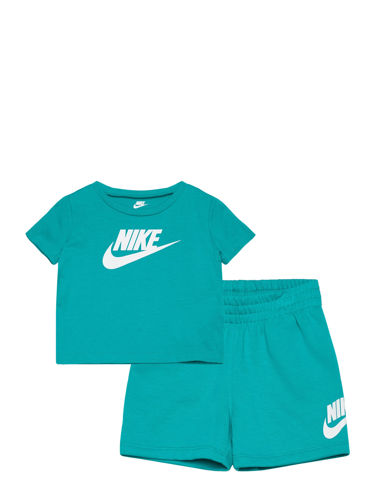 Nike Nkn Club Tee And Short Set Blå