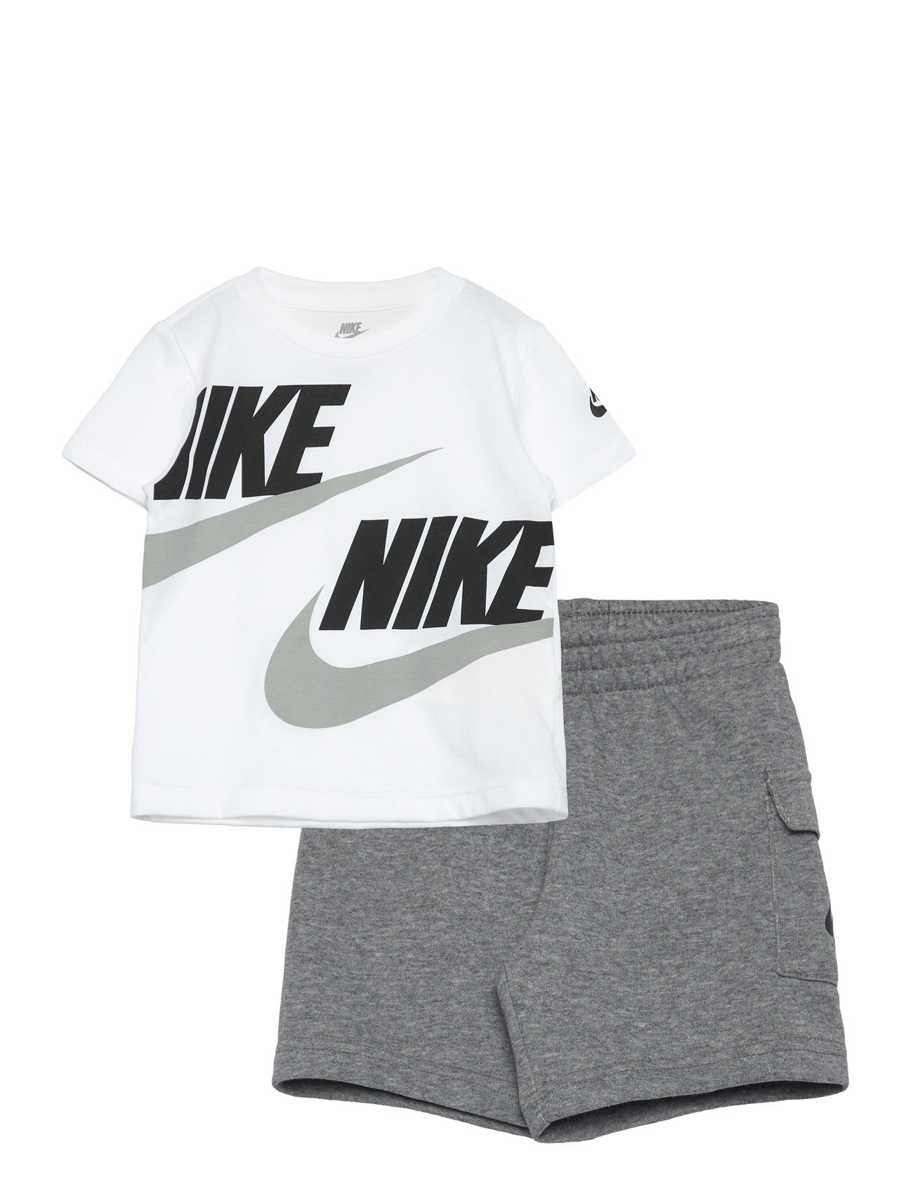 Nike Nkb B Nsw Hbr Cargo Short Set Grå