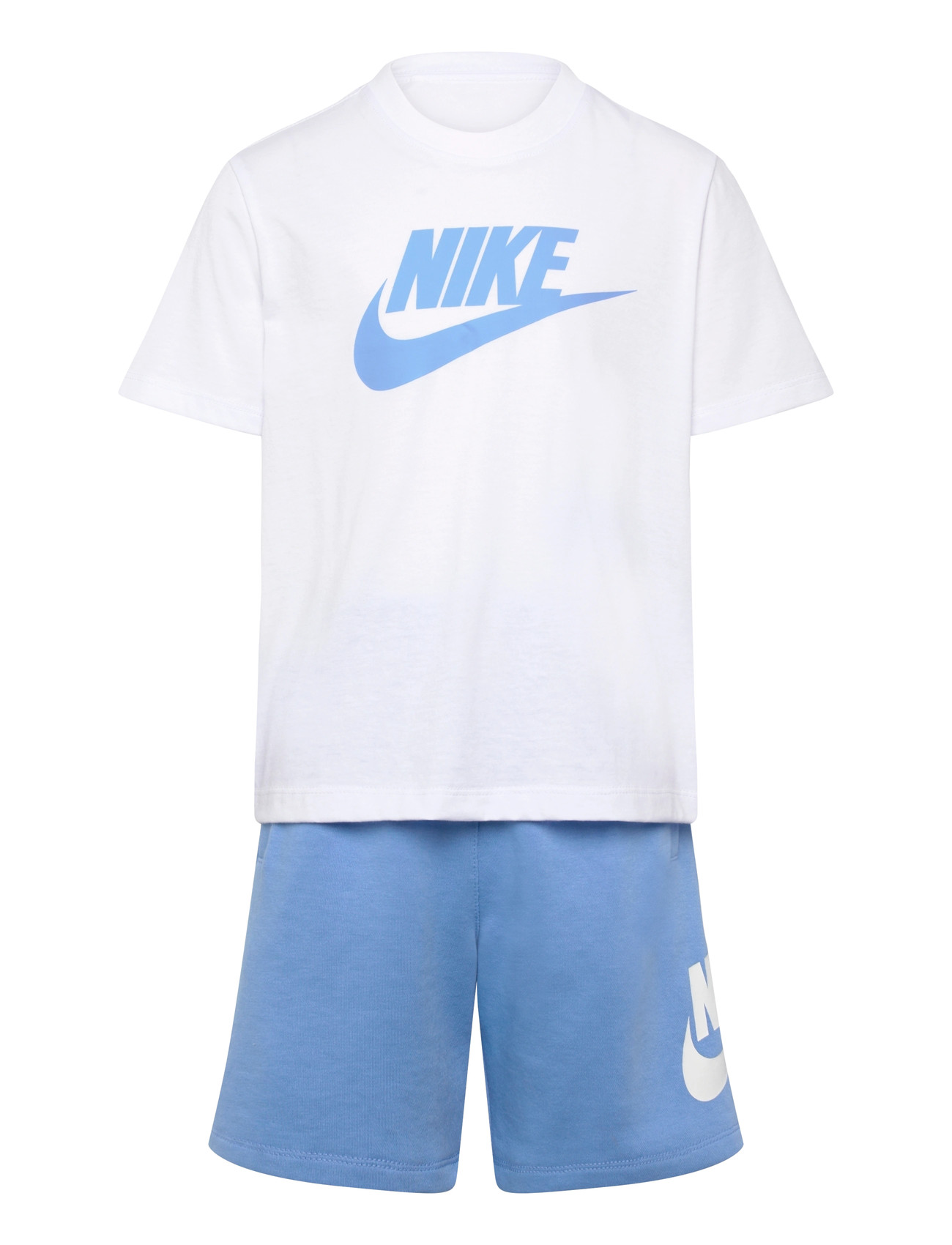 NIKE Nkn Club Tee & Kurz Set Weiß - 116/122