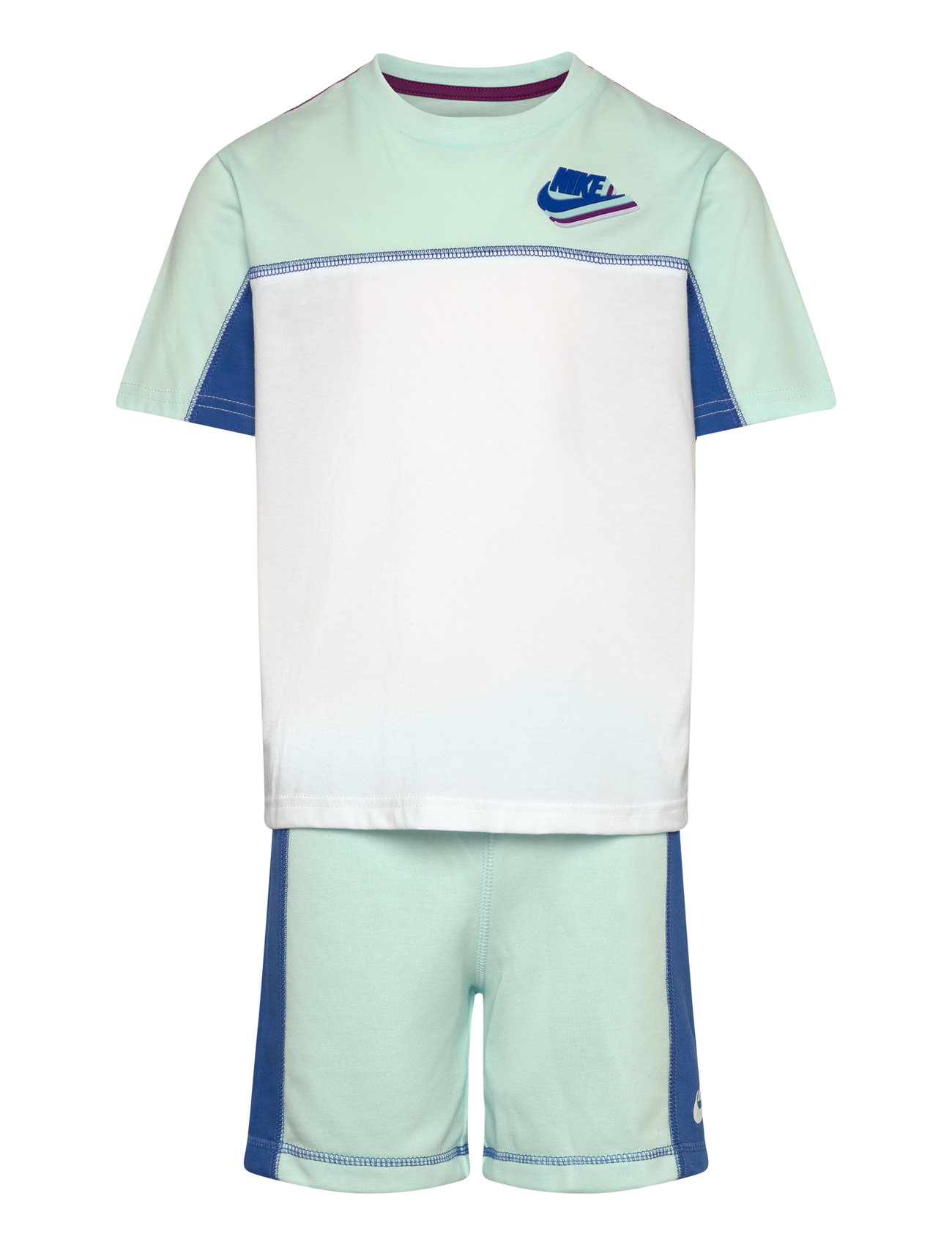 Nkb B Nsw Reimagine Short Set Blue Nike