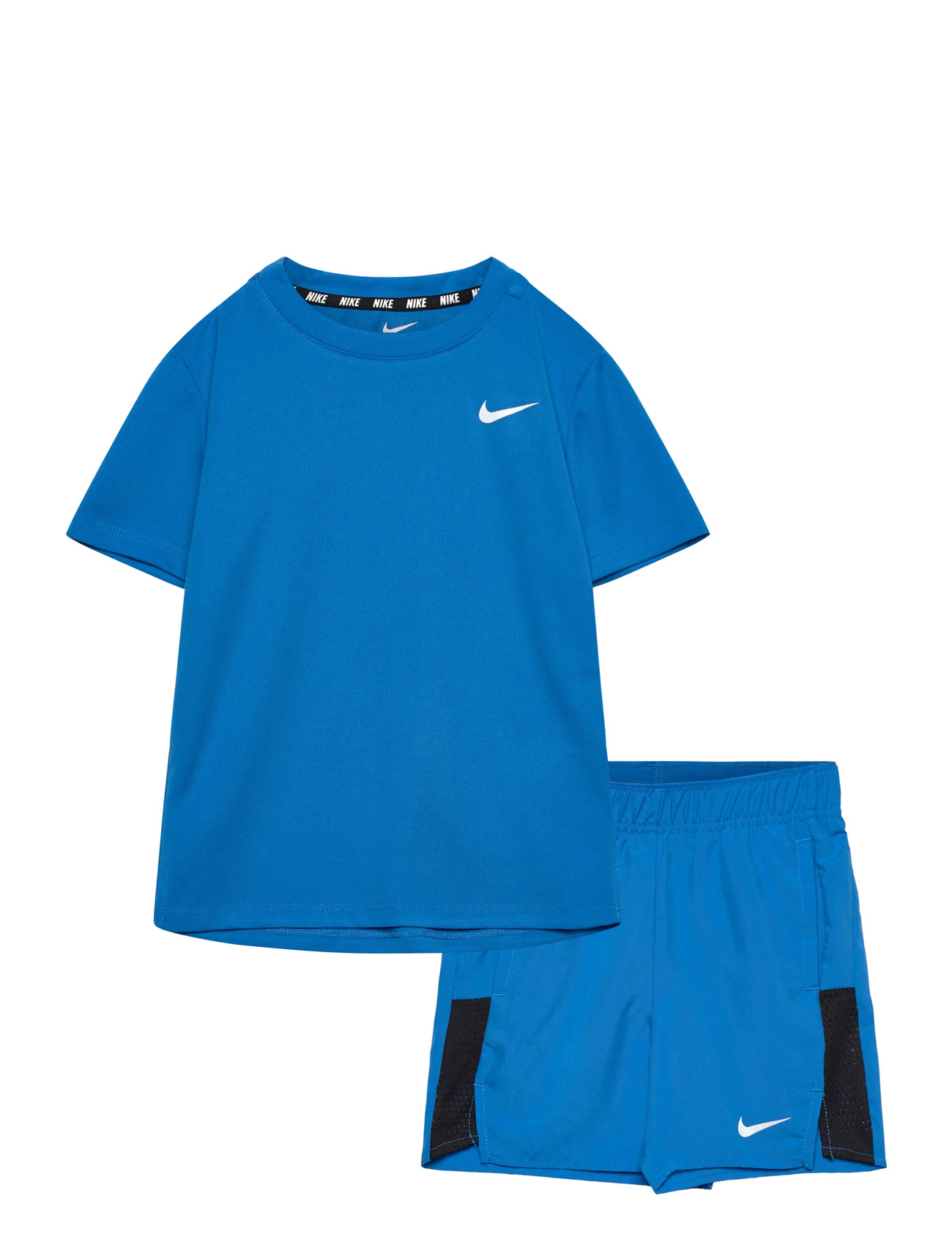 NIKE Ws-Woven Kurz Set Blau - 116/122