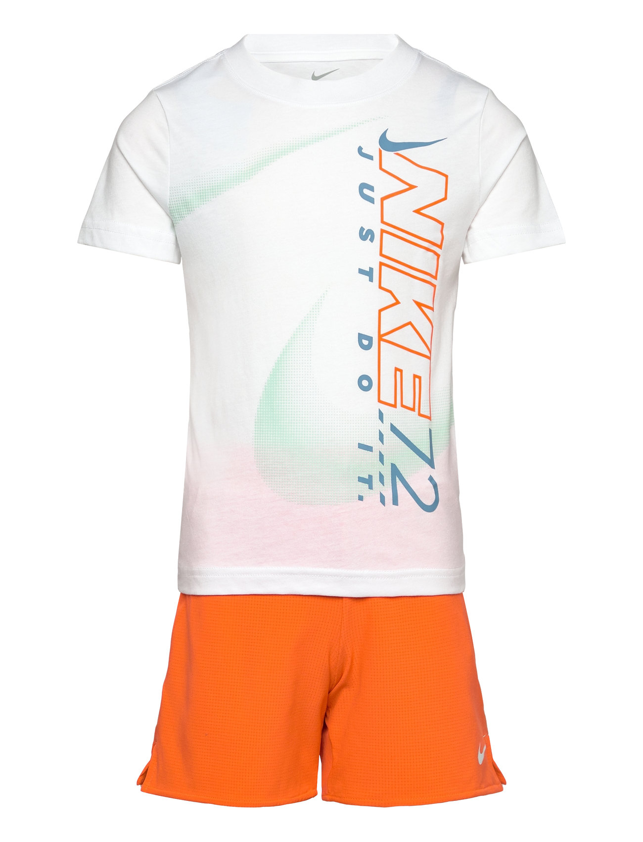 NIKE Ws-Woven Kurz Set Orange - 98/104