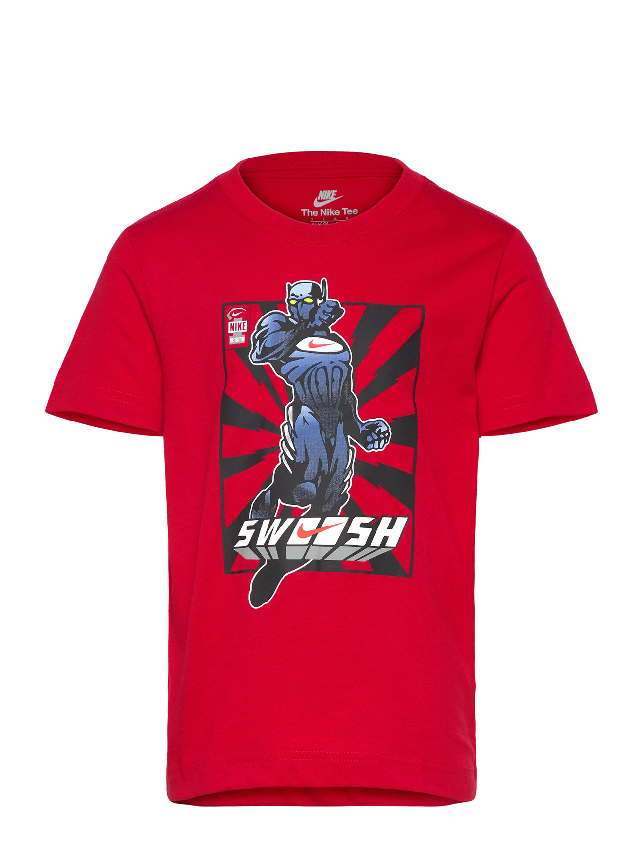 NIKE Te-S/S Tee Rot - 110/116 - Kinder