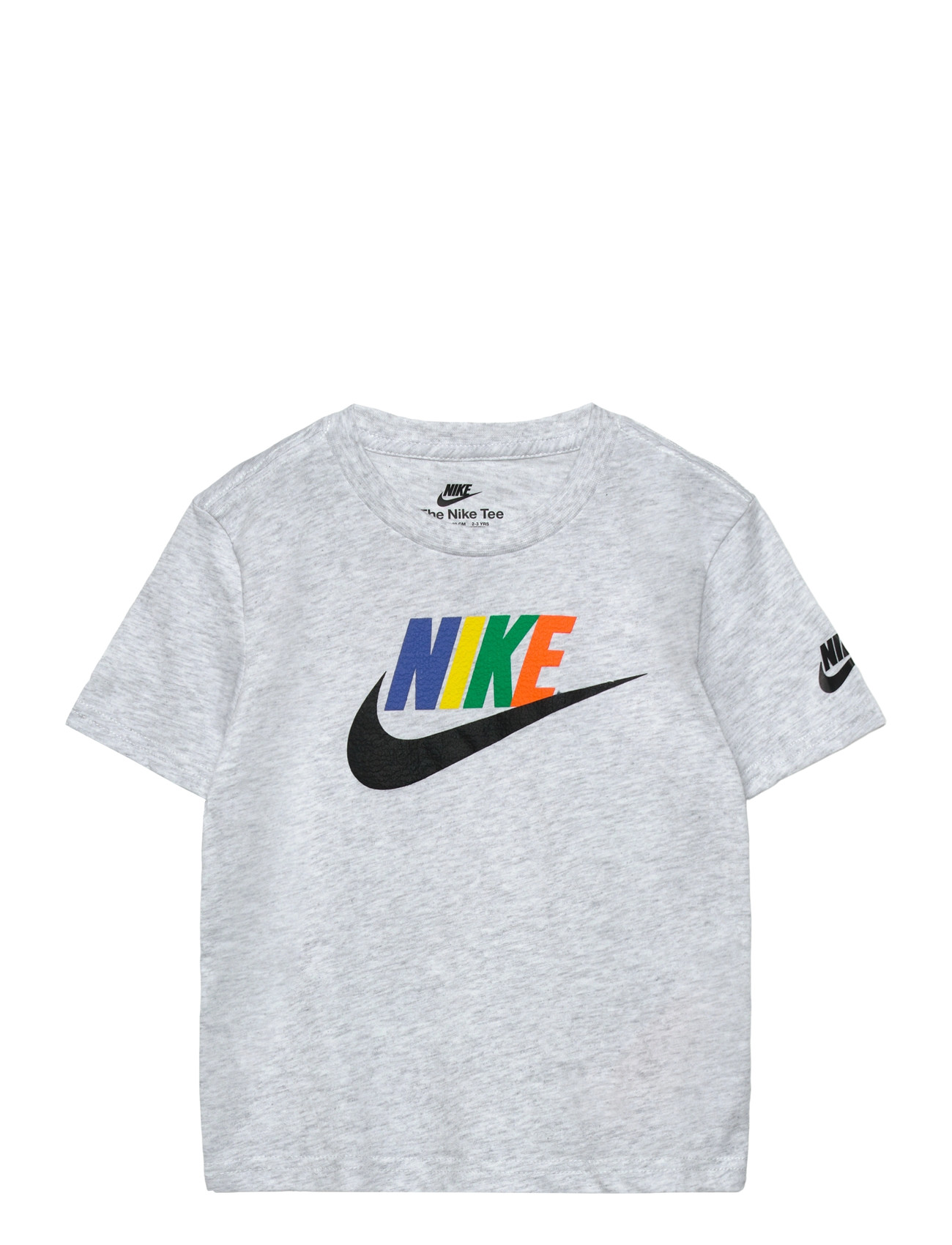 NIKE Kt-S/S Knit Oberteil Grau - 110/116 - Kinder