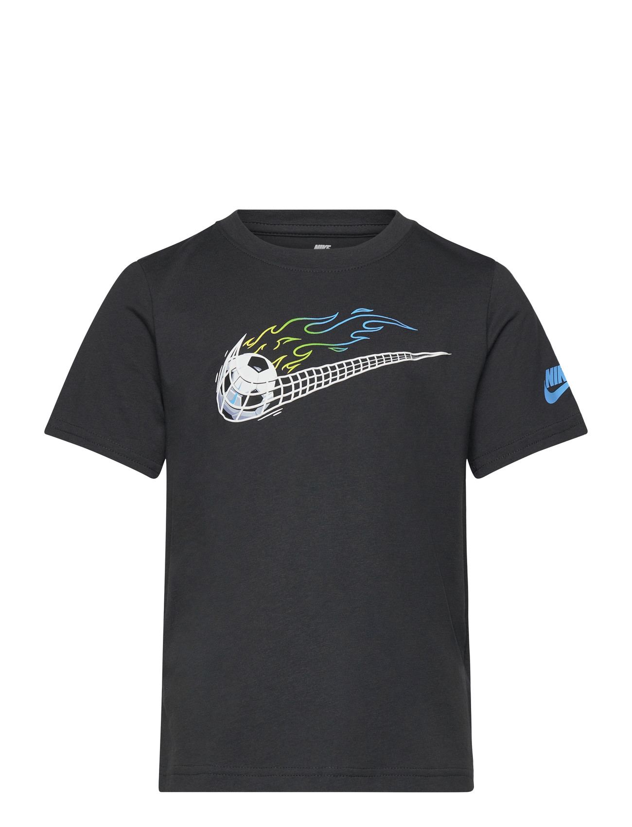 NIKE Nkb Soccer Swoosh Tee Grau - 98/104 - Kinder