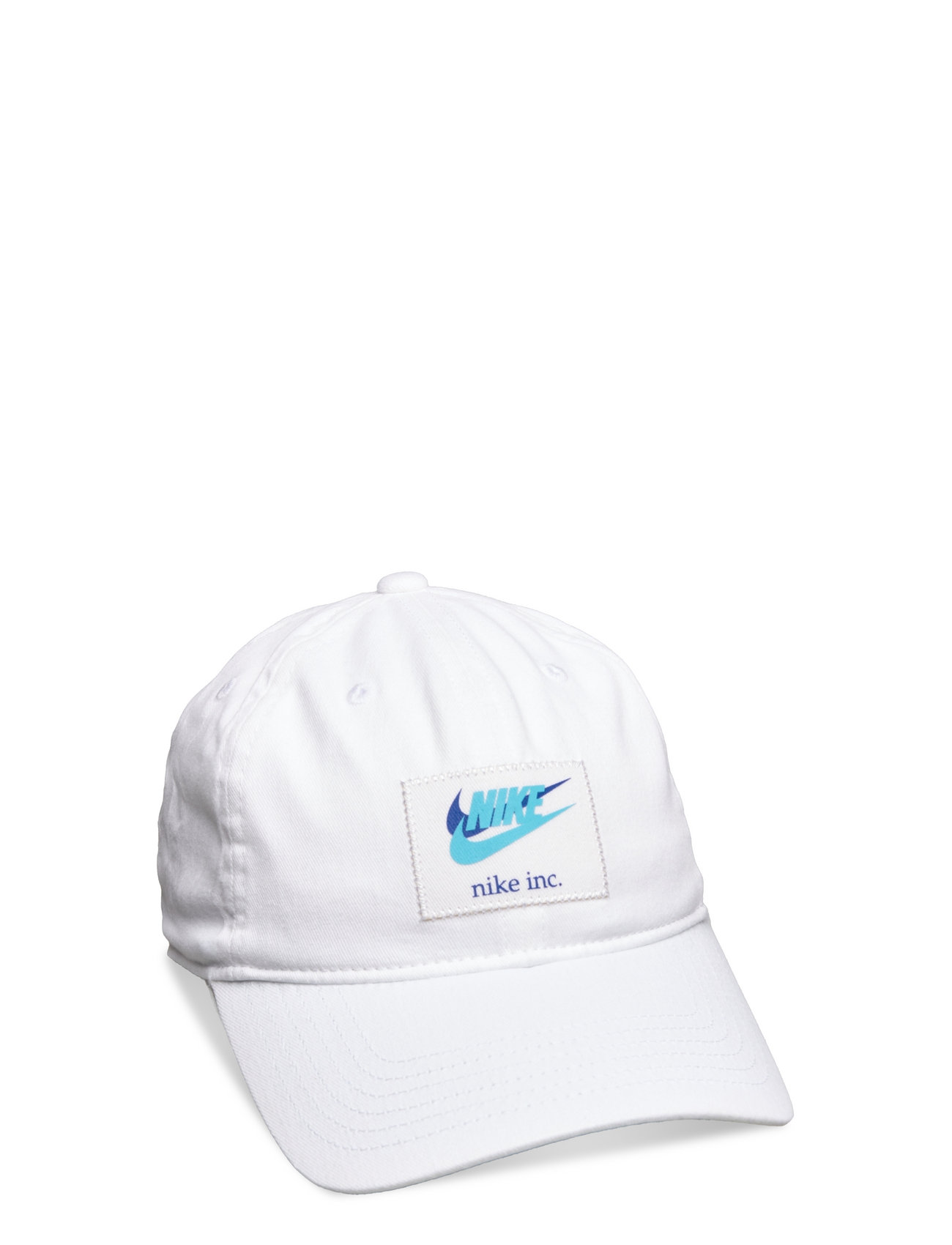 Hbr Patch Curve Brim Cap Sport Headwear Caps White Nike