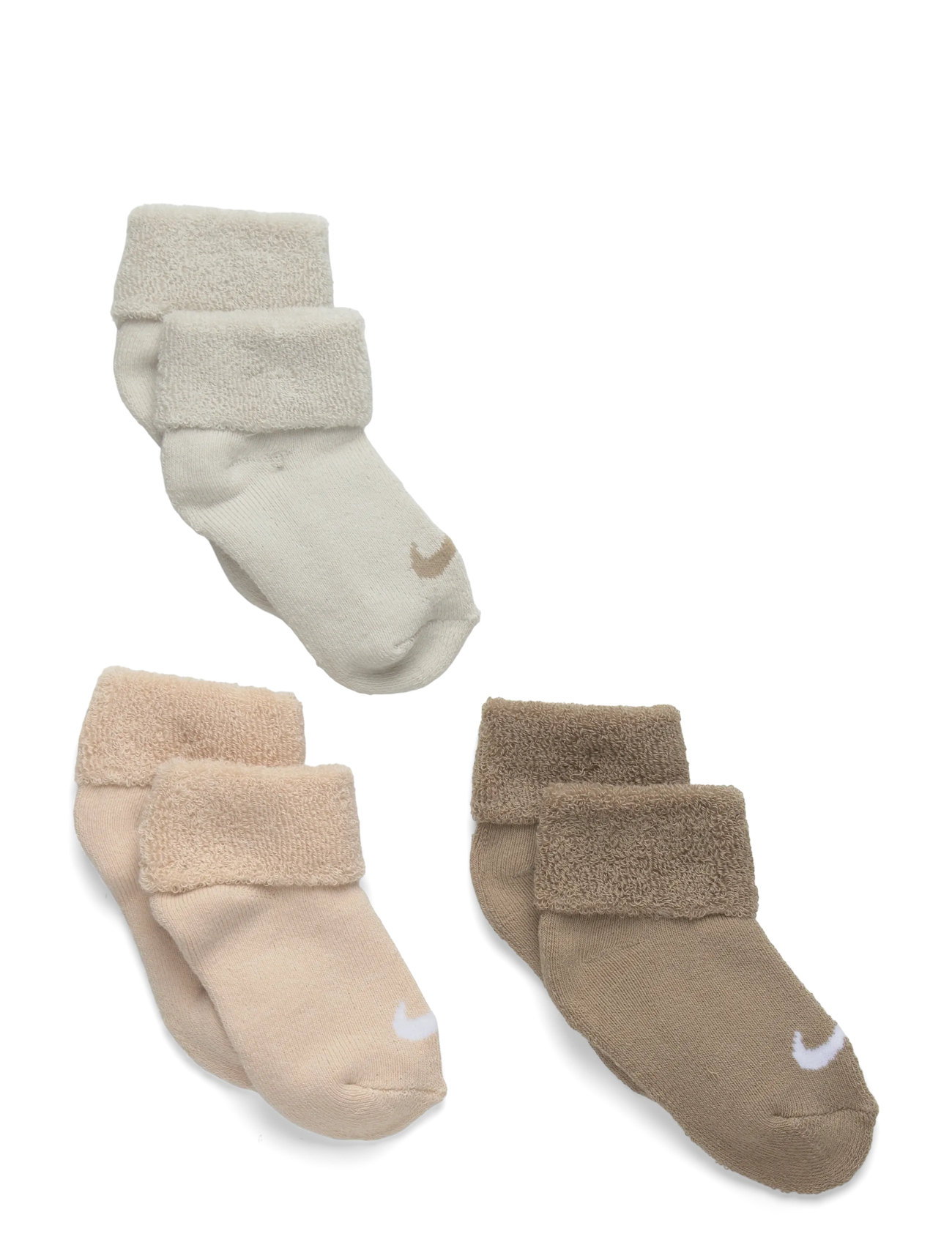 Nike 6Q-6Pk Quarter Sock, 2-4Y, Beige, Sport > Socks, Børn