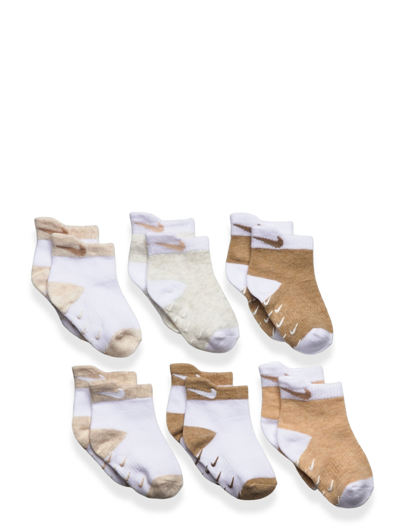 Nike 6Q-6Pk Quarter Sock, 16/17, Multi/patterned, Sport > Socks, Børn