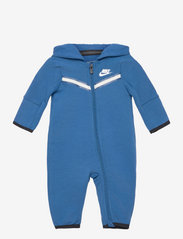 Nike - TECH FLEECE COVERALL - fleece sets - dk marina blue - 0