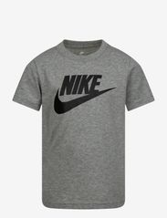 Nike - NKB NIKE FUTURA SS TEE - pattern short-sleeved t-shirt - dk grey heather - 0