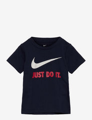 NKB SWOOSH JDI SS TEE - OBSIDIAN/UNIVERSITY RED