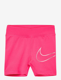 NIKE GIRLS DF BIKER SHORT - sportsshorts - hyper pink