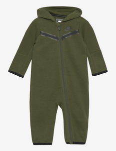 TECH FLEECE COVERALL - fleece overalls - rough green