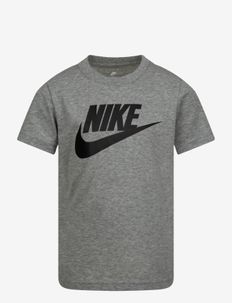 NKB NIKE FUTURA SS TEE - mönstrade kortärmade t-shirts - dk grey heather