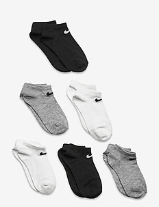NHN NIKE BASIC PACK LOW - sokken - white/ dk grey heather