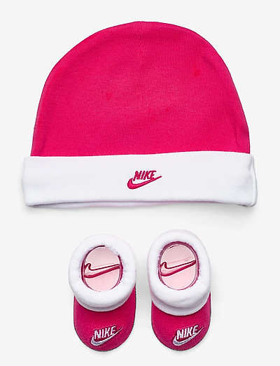 NHN NIKE FUTURA HAT AND BOOTIE - gift sets - rush pink
