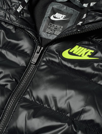 nike color block puffer jacket