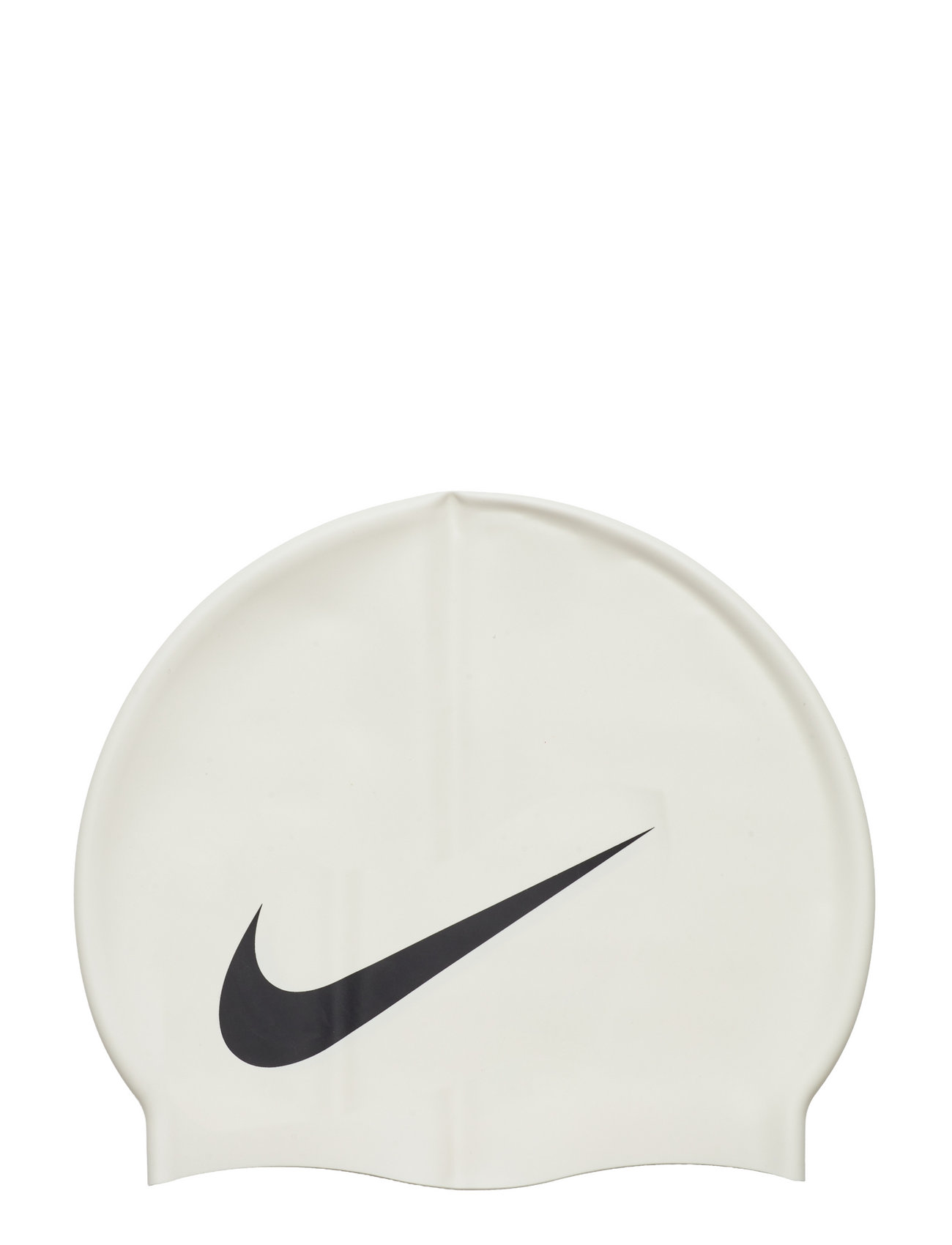 Nike Big Swoosh Adult Cap Sport Sports Equipment Swimming Accessories White NIKE SWIM