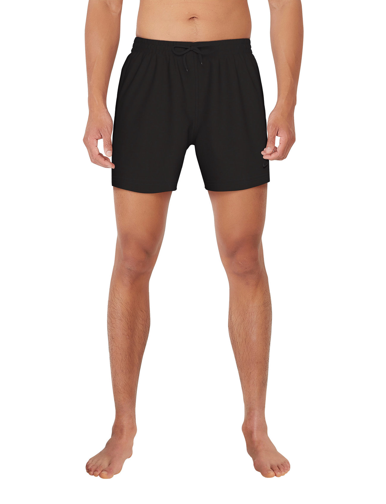 NIKE SWIM Nike Solid Icon 5" Volley Short, M, Black, Sport Badetøj > Sport Swim Shorts, Herre