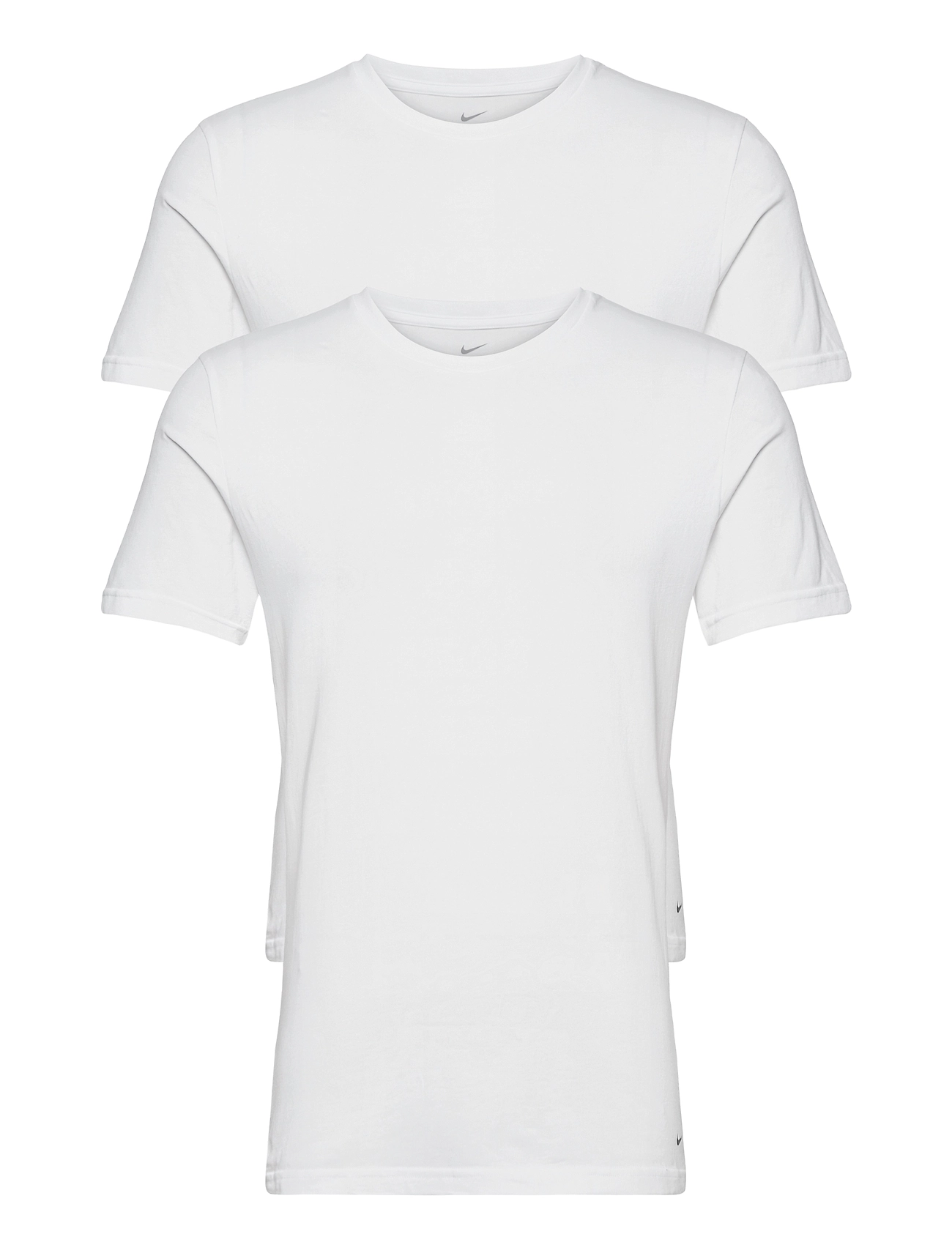 S/S Crew Neck 2Pk Sport T-Kortærmet Skjorte White NIKE Underwear