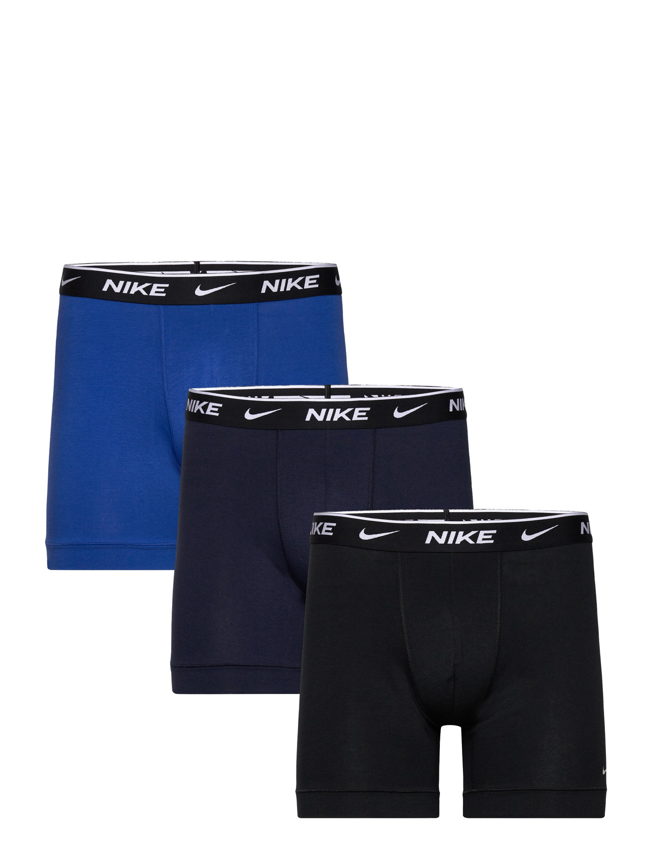 NIKE Underwear Cotton Stretch Boxer Brief 3Pk, XXL, Blue, Sport > Boksershorts, Herre