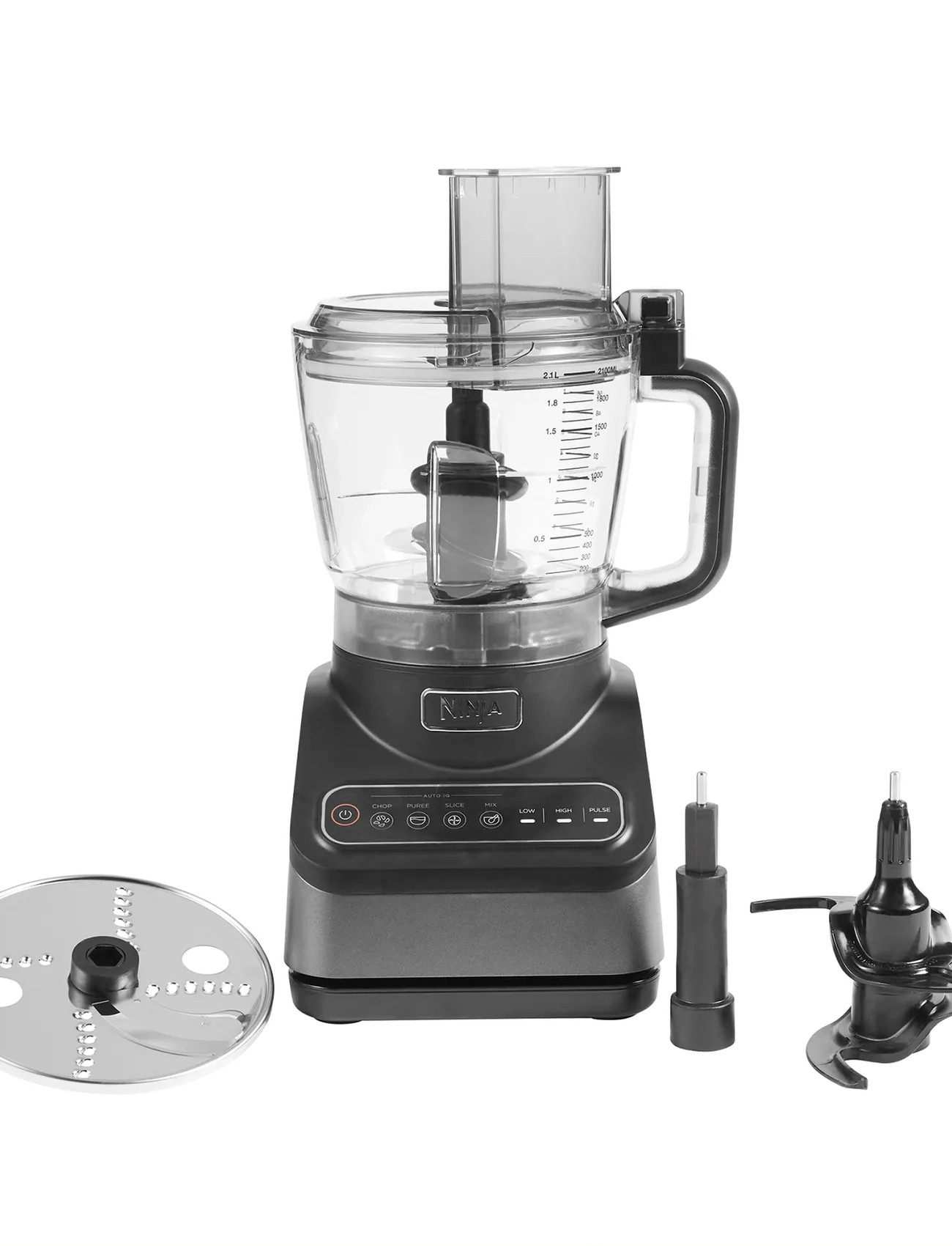 Ninja Ninja Bn650Eu Food Processor With Auto-Iq, 2.1 L, Black, Køkkenmaskiner > Foodprocessorer, Unisex