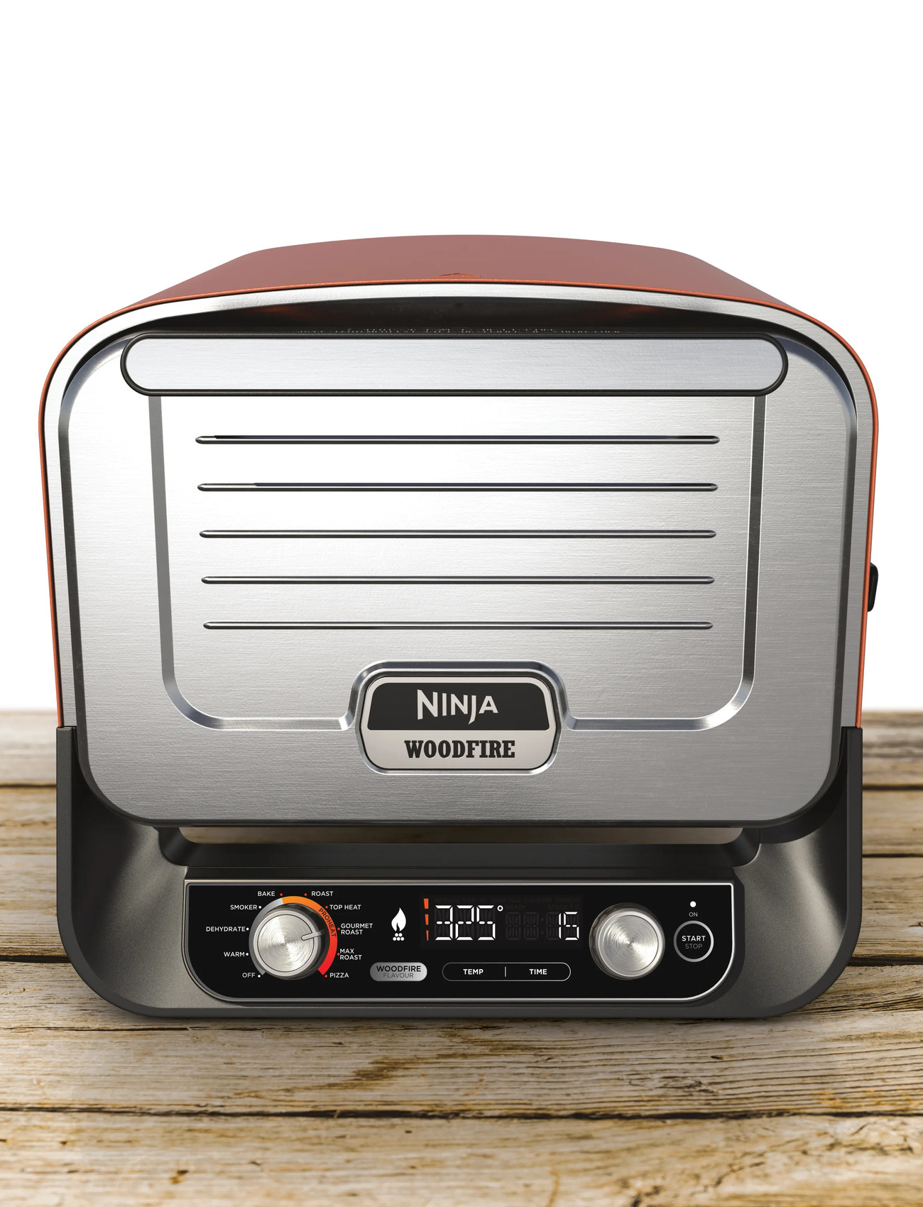 Ninja Ninja Woodfire Oo101Eu Outdoor Electrical Oven And Smoker 2400W, 2400 W, Black, Kitchen Appliances > Airfryers, Unisex