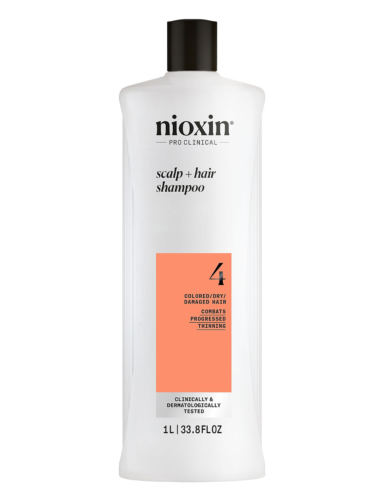 Nioxin Nioxin System 4 Shampoo For Colored Thinning Hair 1000 Ml Nude