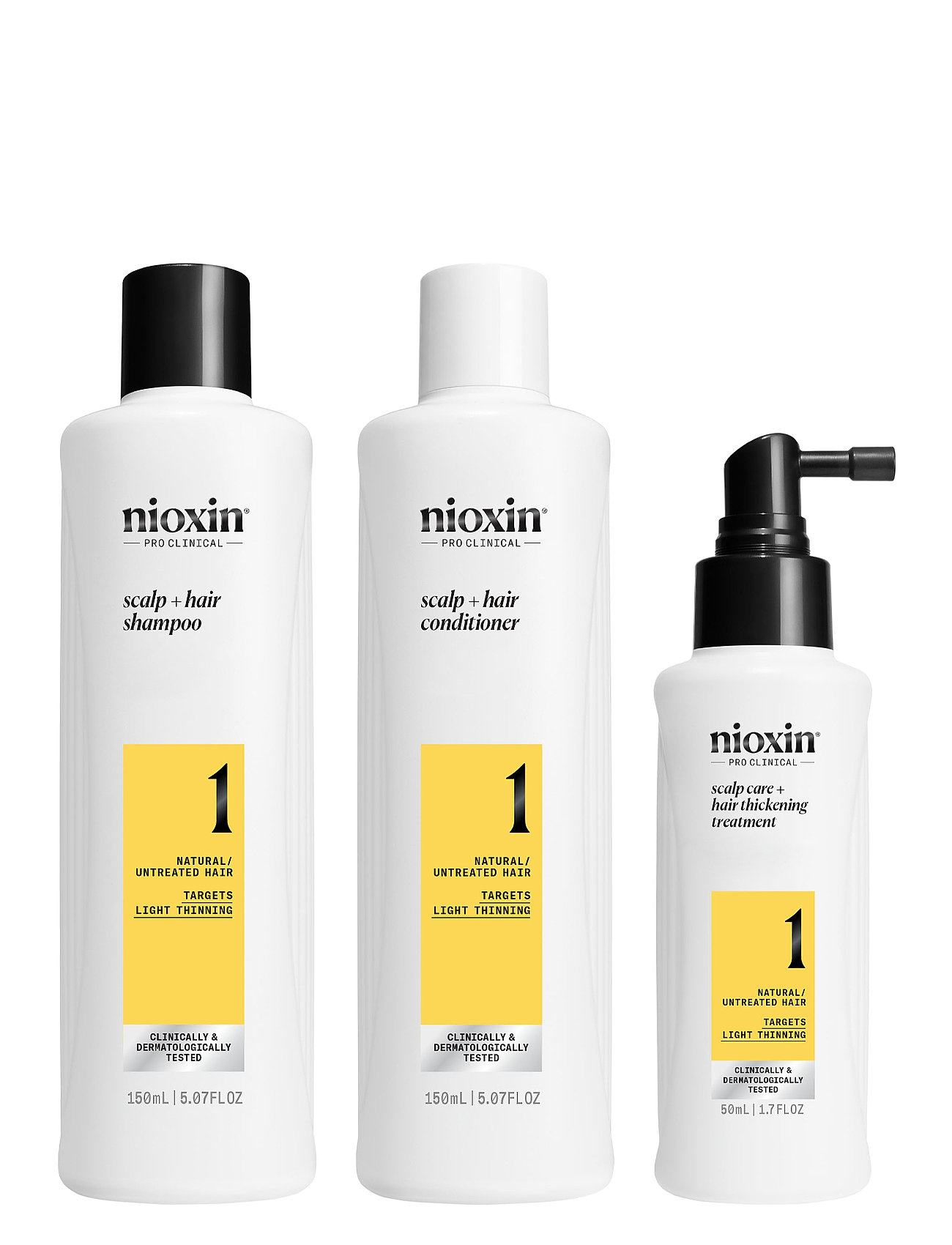 Nioxin Nioxin System 1 Trial Kit For Thinning Hair Nude