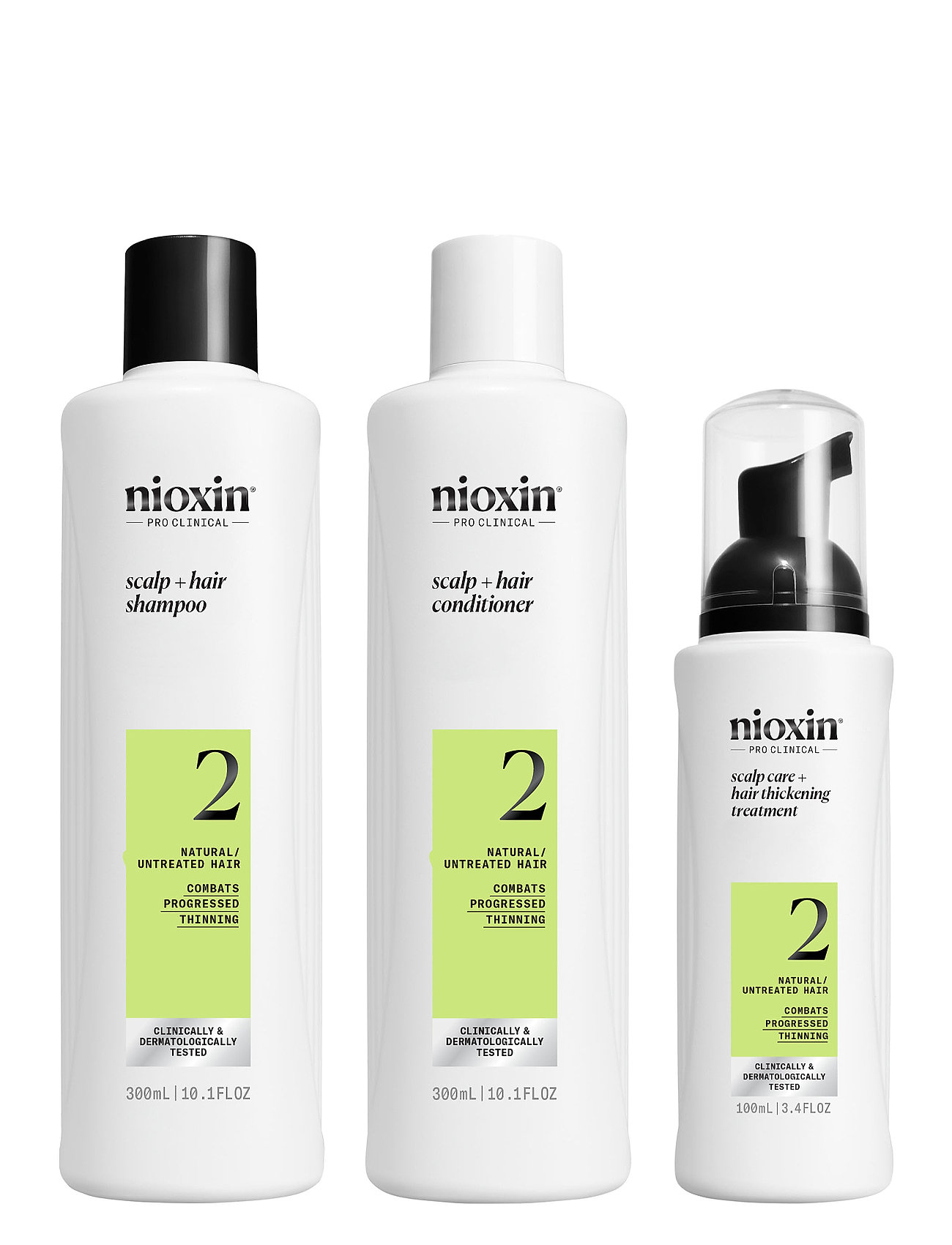 Nioxin Nioxin System 2 Loyalty Kit For Thinning Hair Nude