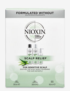 Nioxin Scalp Relief Kit 200+200+100ml - hårvårdsset - clear