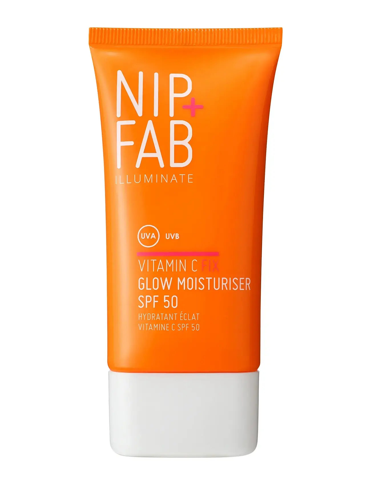 Nip+Fab Vitamin C Fix Glow Moisturiser Spf 50, 50 ml, Nude, Solpleje > Ansigt, Dame