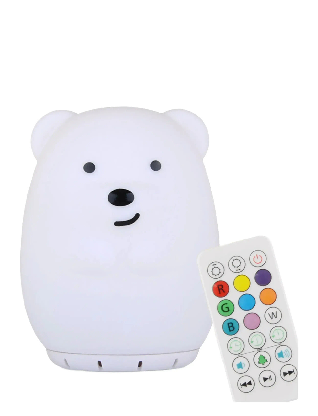NiteLite Nitelite Bluetooth Bear, One Size, White, Belysning > Natlamper, Børn